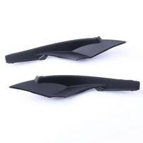 2 vnt. Priekinio stiklo priekinio skydo apdailos dangtelio panelė Mitsubishi Lancer Evo 2008-2017