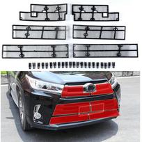 2017 2018 Automobilių apsaugos nuo vabzdžių tinklelio priekinių grotelių tinklelis, skirtas Toyota Highlander Kluger priedams