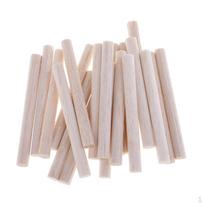 Tiekite įvairių dydžių apvalius balsa medienos gabalėlius mediniams meno kūriniams, kaiščiams, strypeliams, papuošalams 80mm