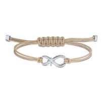 Swarovski Swa Begalinė Amžina Meilė Dirbtinio Krištolo Apyrankė Unisex apyrankė Smėlio spalvos 5533725 Box (Random Color)