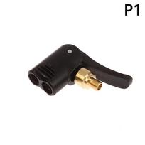 2-in-1 išleisto oro Schrader/Presta ventilio adapteris, nešiojamas padangų oro siurblio antgalis, žarna, padangų pripūtimo galvutė, pripučiamo siurblio jungtis Non Deflated