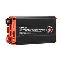 DC to DC Charger with MPPT, 350W, 30A On-Board Battery Charger, Solar Panel/Alternator Dual Input, Smart Multi-Stage Charging for LiFePO4 Lead-Acid