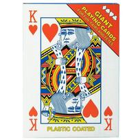 Oversized Super Jumbo Poker Playing Cards 4X Larger Travel Carnival Wedding Birthday Party Favors Family Board Games For Adults Set