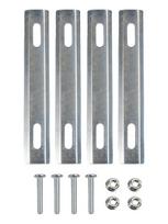 Bicycle Rear Rack Basket Adapter Designed for Mountain Bikes and Ebikes sidabras