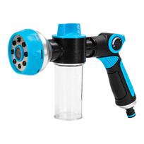 Multifunctional Water Spray Guns With Comfortable Grip Handle For Lawn Care Car Washing Showering Pet And Outdoor Cleaning mėlyna