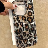 Luxury Leopard Print Vortex Glaciers Phone Case for Xiaomi Redmi Note 14 13 12 12s 11 10 Pro Plus 4G 5G Feather Texture Cover Redmi Note 8 4G