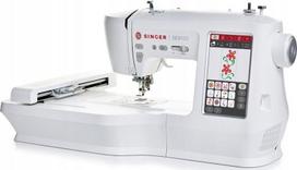 Siuvinėjimo siuvimo mašina Singer SE9155, 258 programų, 850 spm, automatinis siūlo įvėrėjas