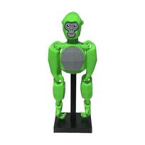 Gorilla Tag Flexy Fidget Figurine 3D Printed Monkey Model Cartoon Animal Creative Desktop Decor Chimpanzee Mobile Model Kid Gift žalia