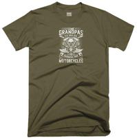 Cool Biker Grandad T Shirt Casualwear Bingo Motorcycles Funny Birthday Gift Top M