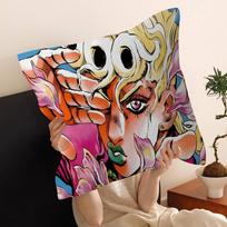 Jojo B-bizarre A-adventure Pillow Cover Design cushion Cover decor Holiday Decorati 30x30cm