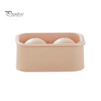 Odor Proof Ice Tray with Lid, Easy Release Flexible Cube Mold, Bin Odor-Free Stackable Container, for Whiskey Cocktail And Drinks S rožinė
