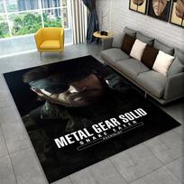 Game Metal Gear Solid Cartoon Non-Slip Area Rug for Living Room,Bedroom,Playroom,Soft Carpet Floor Mat Home Decor Rug Kids Room 40x60cm