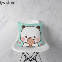Cute bear bubu dudu pillowcase fashionable anime  sweet couple gift  sofa room bedside home decoration 40x40cm