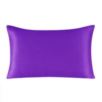 100% Nature Mulberry Silk Pillowcase Zipper Pillowcases Pillow Case For Healthy Standard Queen King Multicolor 51x66cm