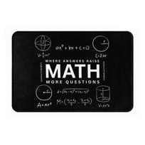 Math Where Answers Raise More Questions Non-slip Doormat Floor Mat  Carpet Rug for Kitchen Entrance Home Balcony Footpad Mats 40cm x 60cm