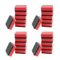 Reliable Magnetic Whiteboard Erasers Perfect for Various Tiles and Glass raudona