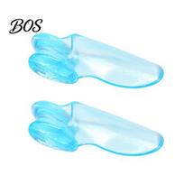 Comfortable Toe Spacer 2PCS Gel Separator, Hallux Valgus Correction And Overlapping Silicone Corrector, Ultra-Thin Separator for Day Night Use