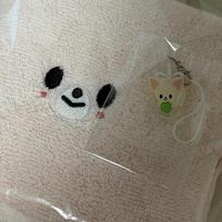 STRAY KIDS Fan Meeting - Curtain - Foxiny Towel + Keyring