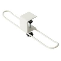 Clamp On Desk Mounted Hook Carbon Steel Table Backpack Holder Desk Side Handbag Rack  Home Office balta