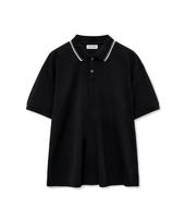 Supima Coolmax Pique Collar T-Shirt [Black] (Type A) Black/S