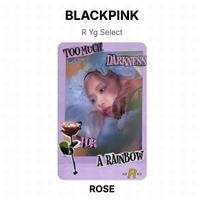 BLACKPINK R Yg Select Official Photocard ROSE 02 gray