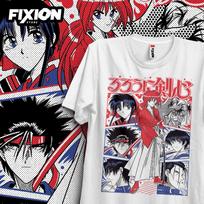 Rurouni Kenshin Janime T Shirt Unisexga Gift For Anime Lover All Size Cotton S
