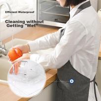 LYNN Waterproof And Oil-Resistant Apron, Unisex Kitchen Cleaning Smock for Home Chores, Coffee Shop, Milk Tea Shop, Chef Workwear
