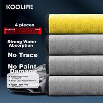 Car Wash Towel, Specialized Cleaning Cloth for Cars, Streak-Free Strong Absorbent Towel for Interior Cleaning, Automotive Accessories, Pack of 4