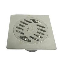 6 Inches Anti-Odor Stainless Steel 304 Floor Drain Shower Floor Grate for Bathroom Use (Silver,Stainless Steel) sidabras