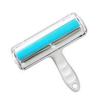 2025 Self-Cleaning Lint Pet Hair Remover Brush Cat Dog Fur Removing for Furniture Carpet Couch Sustainable Plastic Material mėlyna