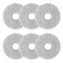 Replacement Mop Pads Compatible with ECOVACS DEEBOT T30 Pro Omni/T30S PRO/T50/N30 PRO Omni/Xiaomi Mijia 1S, Robot Vacuums Microfiber Mop Cloths 6PCS