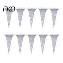 Soil Aeration Tool 10Pcs Planter Tubes, Flower Pot Irrigation Spikes Prevent Garden Accessory Overwatering, Plant Ventilation Tubes for Indoor Outdoor 10pcs