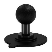 Suction Cup Camera Mount 1inch Ballhead Interfaces 1/4 Screw Aluminum Alloy Base For Reliable Multi Surfaces Adhesion 1