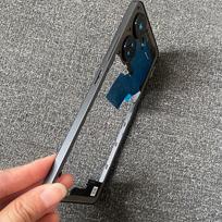 New For Xiaomi Redmi 13C Front Bezel Middle Frame Back Housing Mid Plate Replacement For Poco C65 MiddleBlack black