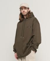 Cargo Bros Essential Logo Oversized Hoodie (Khaki) L