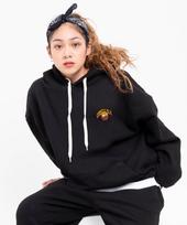 Sturf Corgi Lily Sl Hoodie Black/Fleece-Lined L