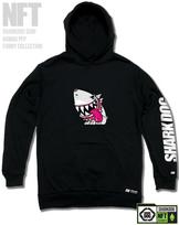 Doldol Shark-Dog-Hoody-235 Shark Dog Surfing Hawaii Nft Character Graphic Hoodie Charcoal/Xl