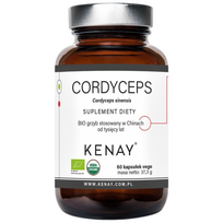 Kenay Cordyceps Sinensis BIO 525 mg - 60 kapsulių