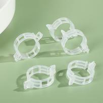 1/5/10/20 vnt. Plastikiniai Sodo Augalai Gėlės Surišimo Įrankiai Šakų Segtukai Ratanų Vijokliams ir Daržovėms Tvirtinimo Vienetai 1PC balta