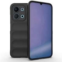 For Xiaomi Poco C85 4G Case Xiaomi Poco C85 Cover Shockproof Anti-fingerprint TPU Silicon Protective Phone Cover Xiaomi Poco C85 Poco C85 171mm juoda