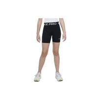 Nike Pro Logo Print High-Waisted Sports Shorts Kids shorts Black FB1081-010 XS