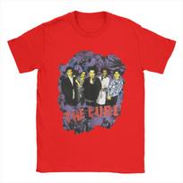 Funny The Cures Prayer T Shirt Men Round Neck Short Sleeve Clothes Vintage 80s Cotton Summer Tops S