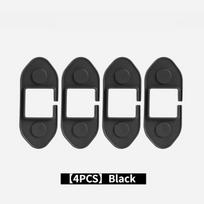 For Leapmotor C16 C10 B01 B10 T03 Car Door Limiter Cover Silicone Waterproof Rust-proof Car Door Stop Cover Interior Accessories Black 4PCS