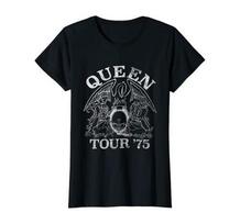 Queen Official Tour 75 Crest Logo Women's T-Shirt Unisex T-Shirt S