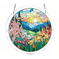 Acrylic Puzzle Suncatcher Window Hanging Ornament 83 Pcs Puzzles Sun Catcher Garden Decoration Gifts for Women Men Mom 19cm