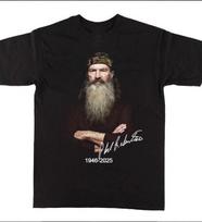 New Phil Robertson Signature 19462025 Gift For Fans Unisex S5xl Shirt S