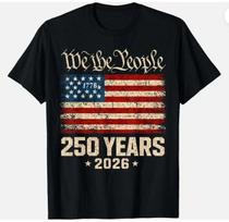 Flag Vintage 250 Years American 1776 2026 250th Usa Birthday Tshirt S