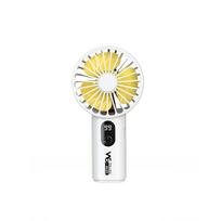 New Digital Display USB Handheld Small Fan - Compact and Portable for Home and Office Use in Summer