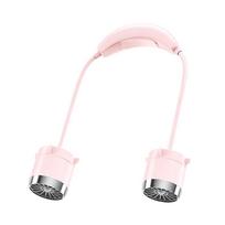 New Model Neck-mounted Fan with Adjustable Speed, USB Charging, Outdoor Portable, Comfortable for Long Use, Lightweight and Portable.