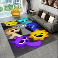 Music Sprunki Incredibox Game Non-Slip Area Rug for Living Room,Bedroom,Playroom,Soft Carpet Floor Mat Home Decor Rug Kids Room 40x60cm